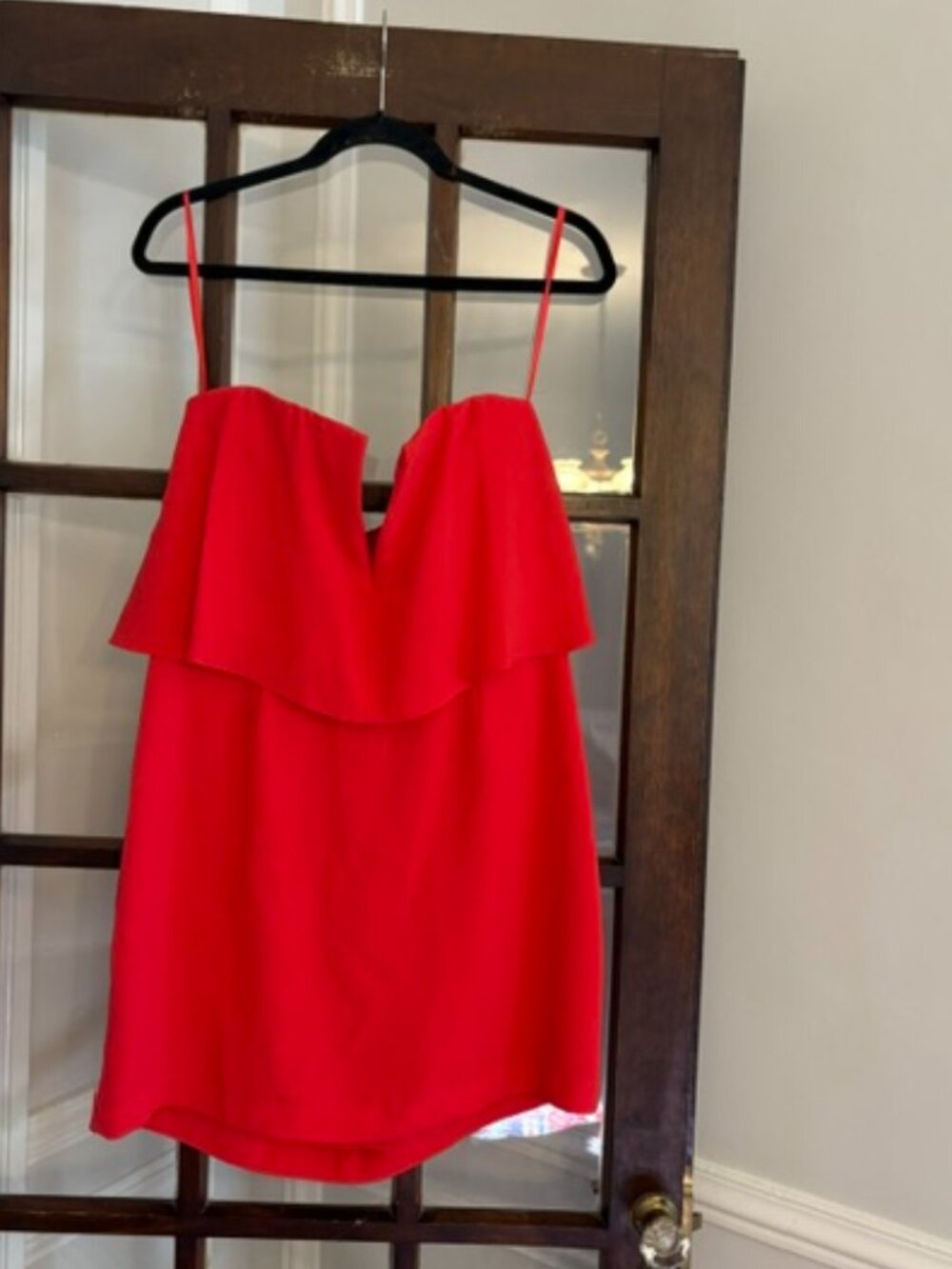 BCBG Max Azria Kate Mini Dress in Red Berry, Size 12